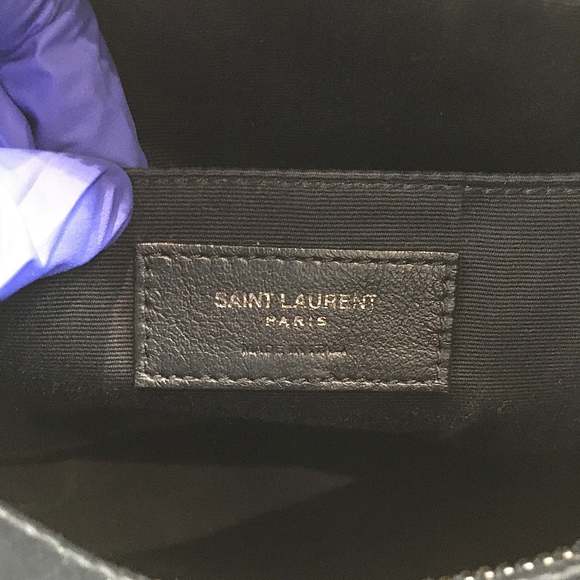 Yves Saint Laurent Small Matelasse Chevron Leather Lou Camera Bag Sku# 70092 - Picture 10 of 11